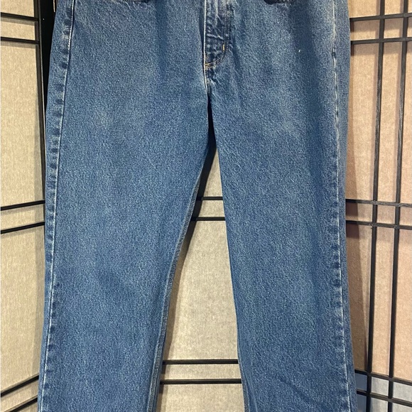 BOTH PAIR of Carhartt 34 x 30 work jeans see description for details - Picture 3 of 16